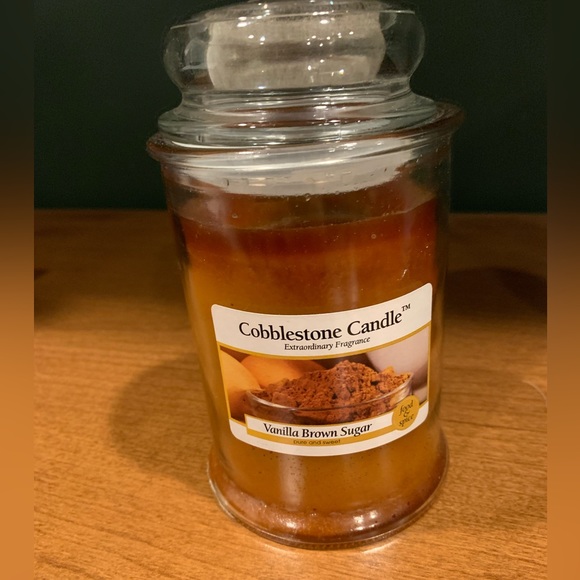 Accents Cobblestone Candle Vanilla Brown Sugar Majority Of Candle